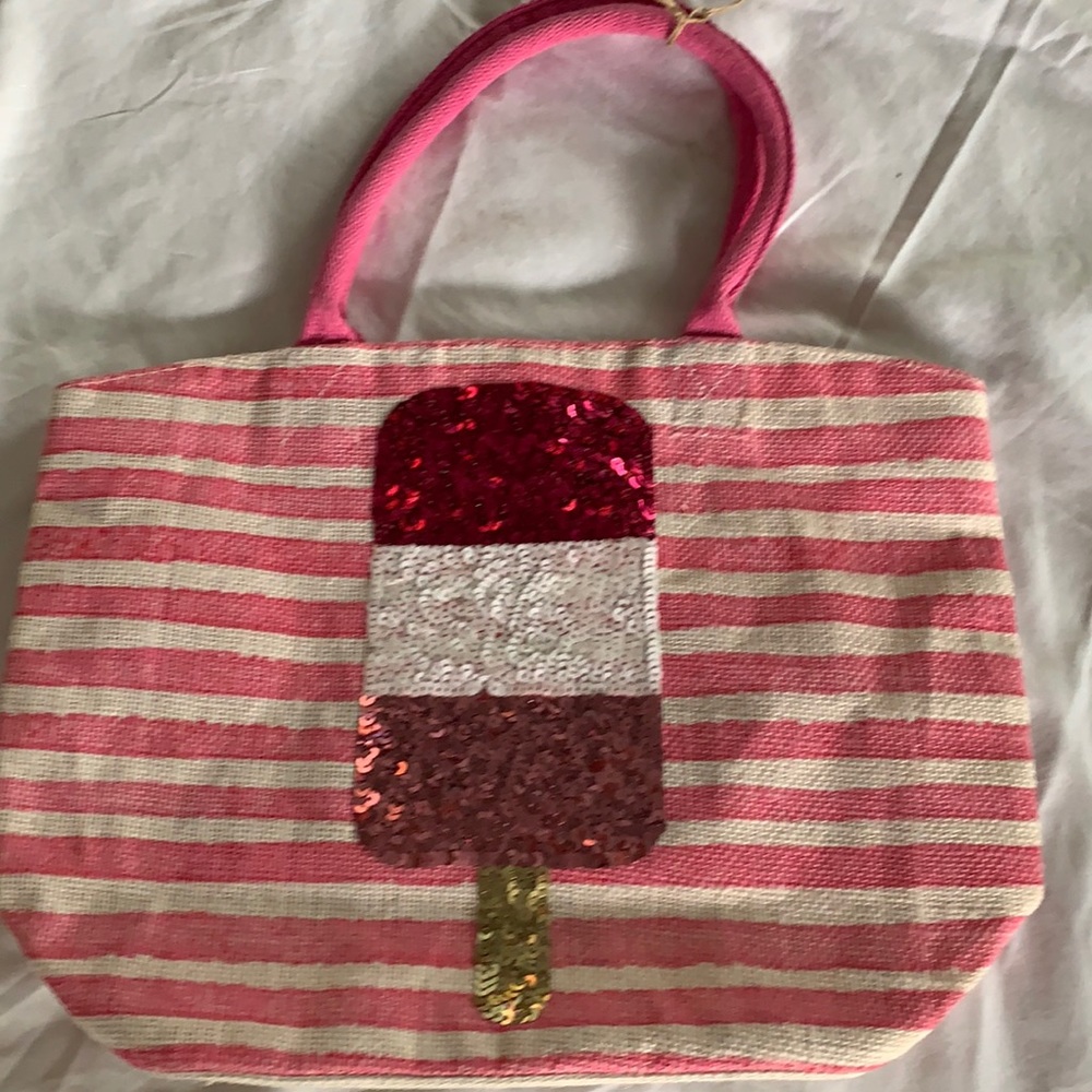 Summer straw bag